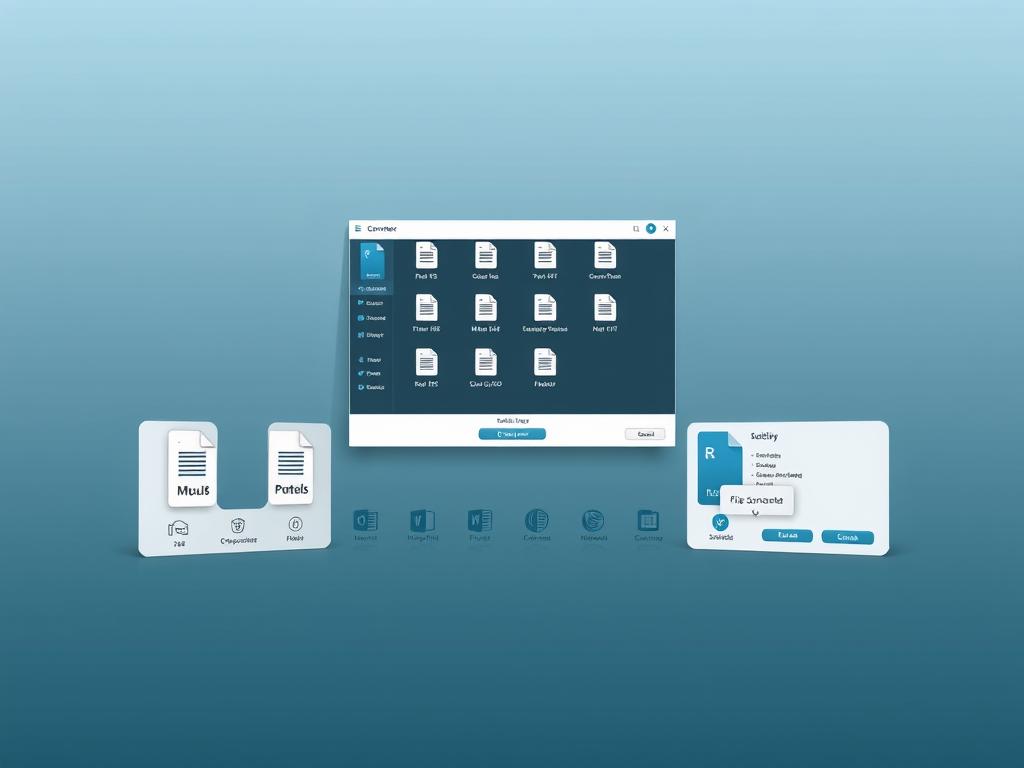 A sleek and modern desktop interface featuring an array of intuitive m3u8 converter tools. In the foreground, a central window displays various file formats and conversion options. Surrounding it, a collection of well-designed icons and buttons provide easy access to key features. The middle ground showcases a minimalist, clutter-free layout with clean lines and a muted color palette, creating a professional and efficient atmosphere. In the background, a subtle gradient or texture adds depth and sophistication to the overall scene, conveying a sense of technical prowess and reliable performance. Crisp lighting and a carefully considered camera angle highlight the tools' user-friendly design and functionality, making them an ideal solution for effortless m3u8 file management.