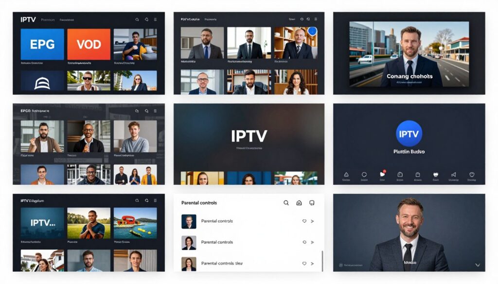 IPTV USA premium features showcase