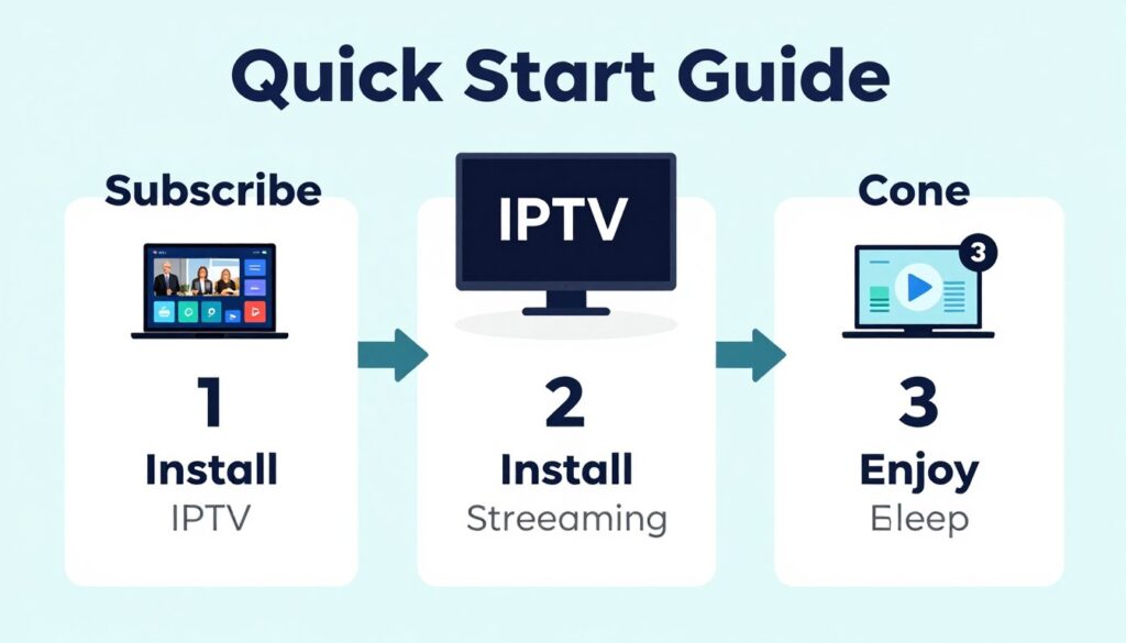 IPTV USA quick start guide for new subscribers