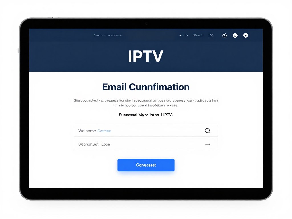 IPTV USA subscription activation confirmation