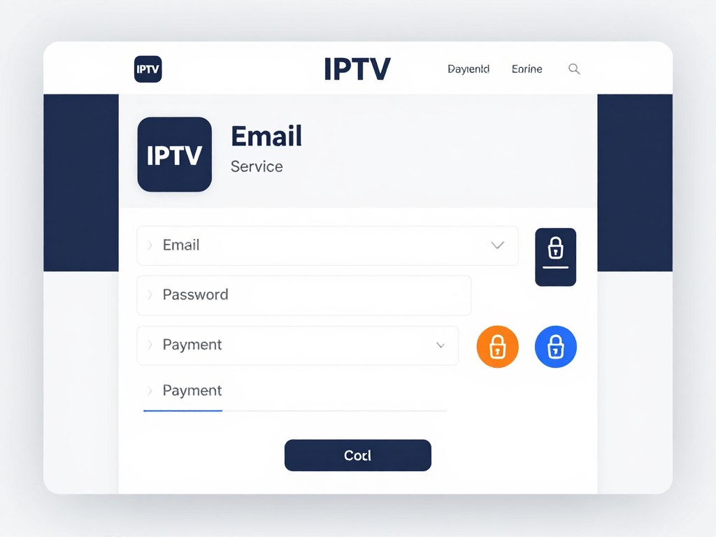 iptv service registration form on website