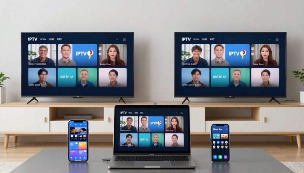 various devices streaming same iptv content simultaneously